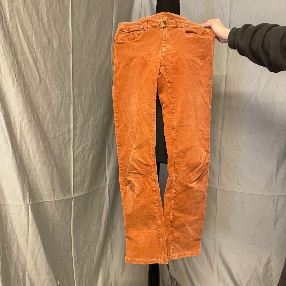 Patagonia Common Threads Partnership Orange Organic Cotton Corduroy Pants